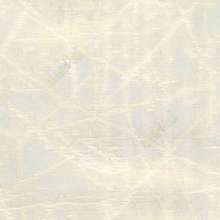 Cream color abstract design neurons random crossing lines texture and shiny combination poly fabric main curtain